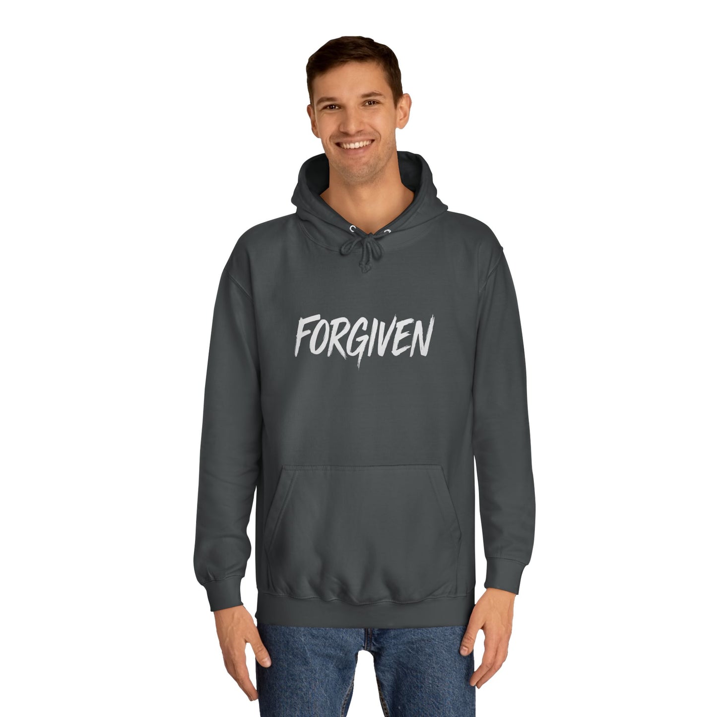 Forgiven Unisex College Hoodie - Cozy Spirit Wear, Perfect for Students, Gifts for College Graduates, Casual Everyday Wear, Fall and [...]