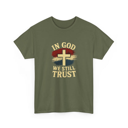 Unisex Heavy Cotton Tee - Faith Inspired T-Shirt, Christian Apparel, Inspirational Gift, Casual Wear, Everyday Use