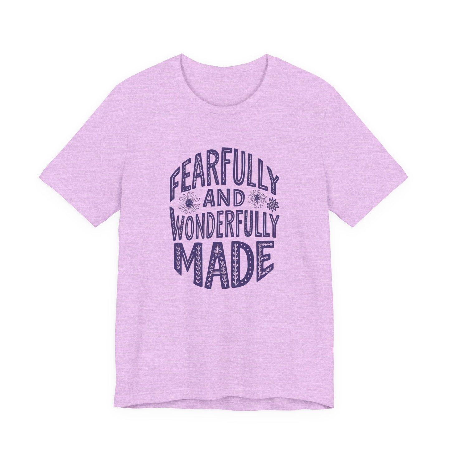 Fearfully and Wonderfully Made T-Shirt | Unisex Inspirational Tee, Faith-Based Apparel, Gift for Encouragement, Everyday Wear, [...]