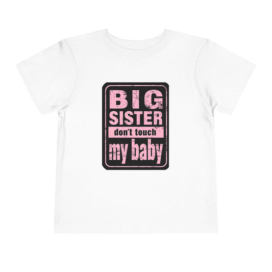 Big Sister Toddler Tee - Cute Kids Shirt, Baby Shower Gift, Sibling Announcement, Birthday Gift, Family Reunion Outfit