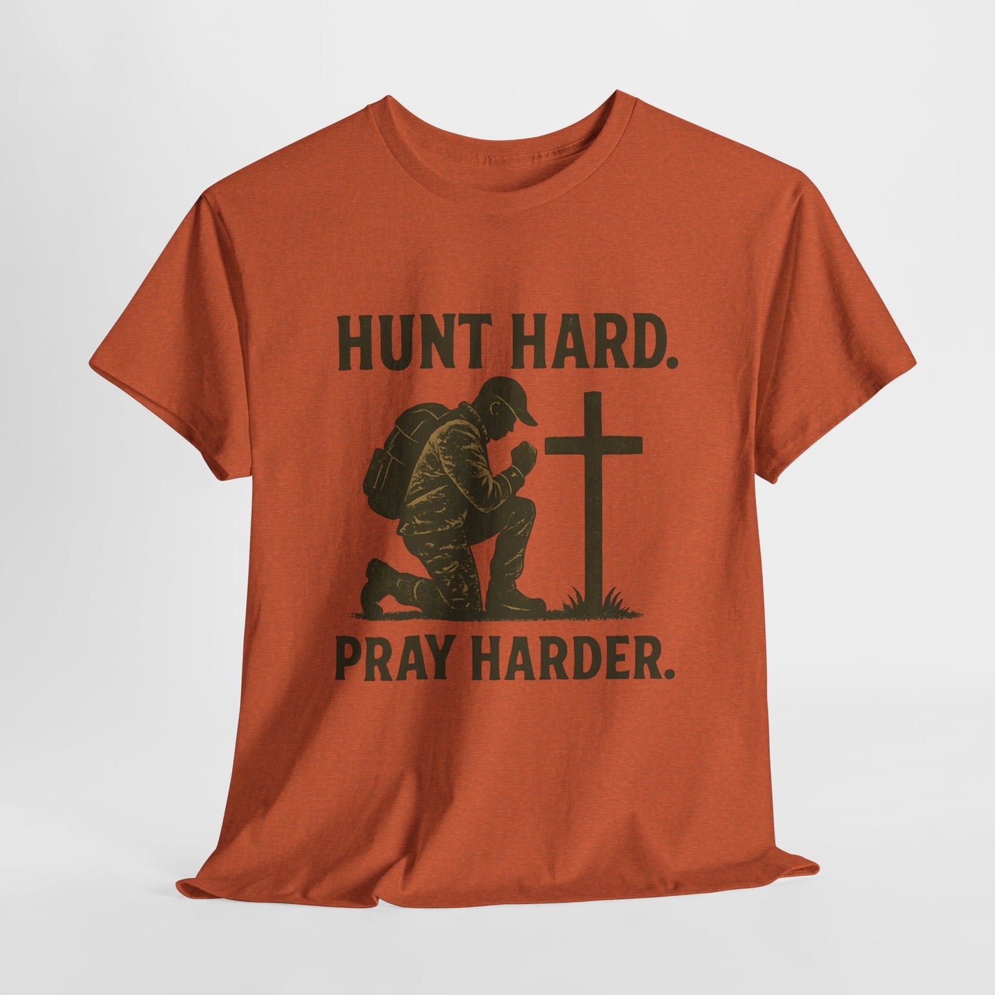 Hunting Inspirational Tee, Unisex Heavy Cotton Shirt, Gift for Hunters, Outdoor Apparel, Motivational T-Shirt