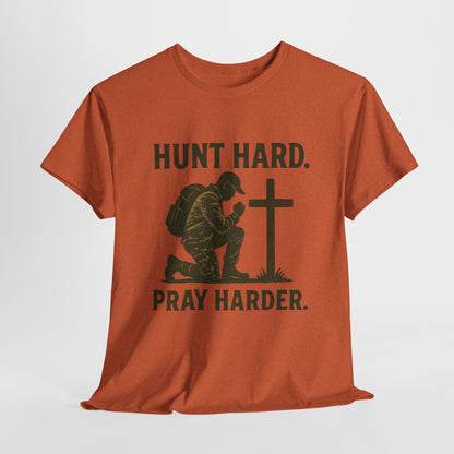 Hunting Inspirational Tee, Unisex Heavy Cotton Shirt, Gift for Hunters, Outdoor Apparel, Motivational T-Shirt