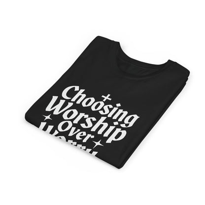 Youth Inspirational Tee - Choosing Worship Over Worry, Motivational Youth Shirt, Christian Apparel, Faith-Based Gift for Kids, [...]