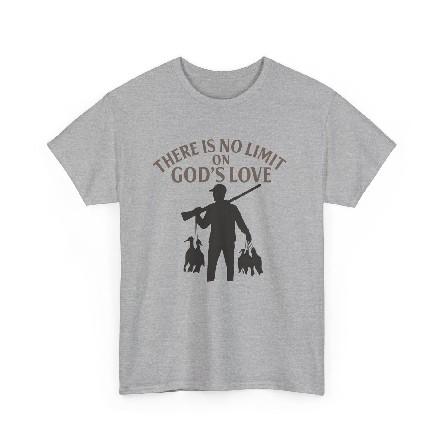 Unisex Heavy Cotton Tee with Inspirational Design - Perfect for Faith, Love, Spirituality, Casual Wear, Gifts