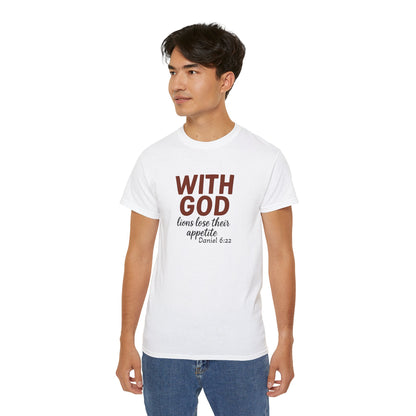 Faith-Inspired Unisex T-Shirt | Inspiring Apparel for Spiritual Growth, Christian Gifts, Inspirational Quotes, Bible Verses, Casual Wear
