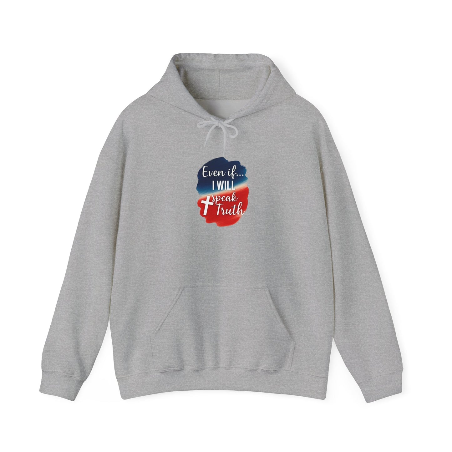 Inspirational Unisex Hoodie - Spread Truth Design, Cozy Sweatshirt for Everyday Wear, Faith-Based Gift, Motivational Apparel