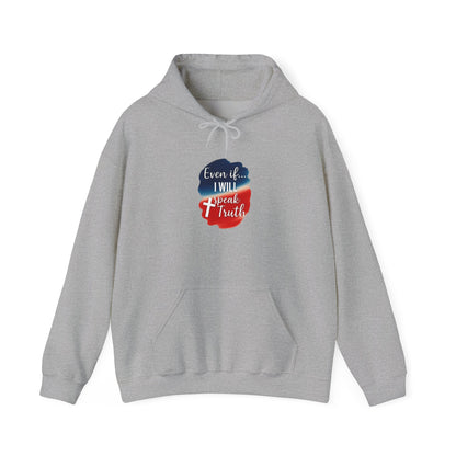 Inspirational Unisex Hoodie - Spread Truth Design, Cozy Sweatshirt for Everyday Wear, Faith-Based Gift, Motivational Apparel