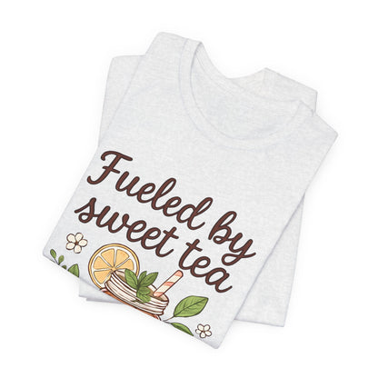 Sweet Tea Inspired Unisex Tee | Perfect for Summer Gatherings, Gifts for Tea Lovers, Relaxed Style, Casual Wear, Bible Verse Shirt