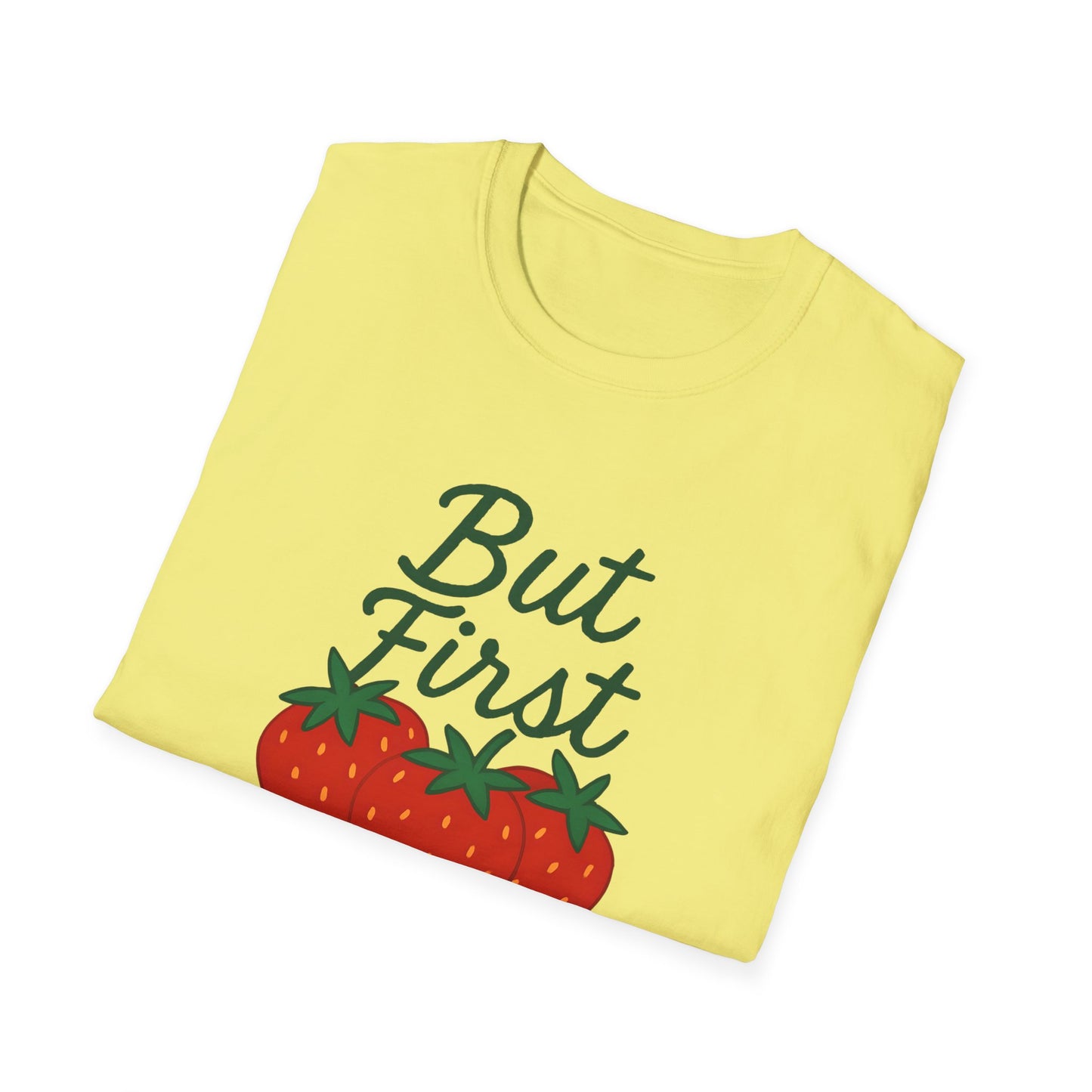 Strawberry Prayer Unisex T-Shirt, Comfortable Tee, Gift for Faith, Casual Wear, Summer Outfit, Church Event Shirt