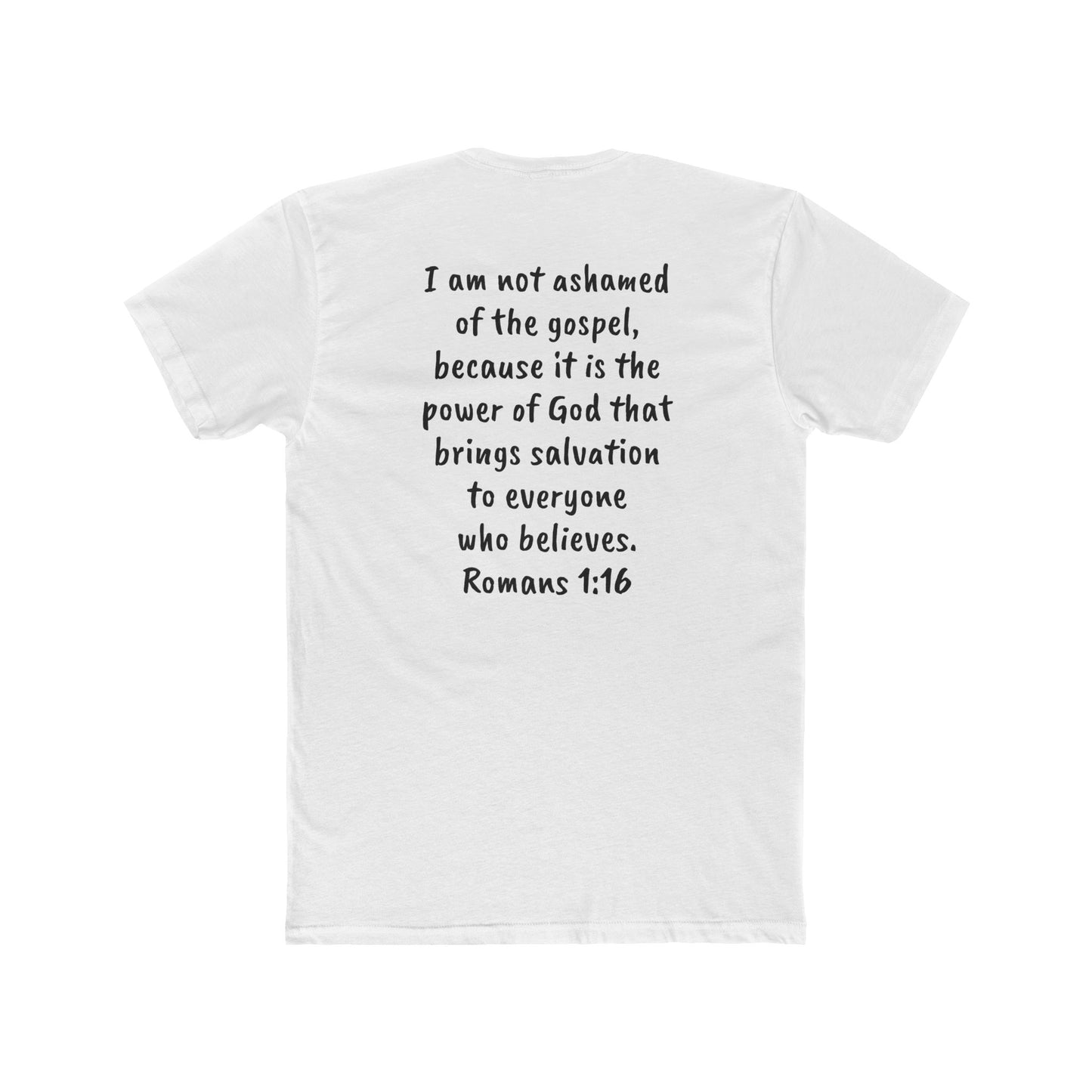 Unisex Crew Tee - Radically Saved, Unashamed, Faith-Based Shirt, Christian Apparel, Inspirational Gift