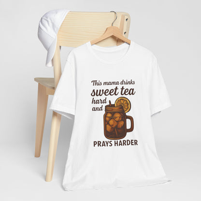 Sweet Tea Mama Tee - Unisex Jersey Short Sleeve T-Shirt, Sweet Tea Lovers Gift, Summer Vibes, Casual Wear, Family Gatherings