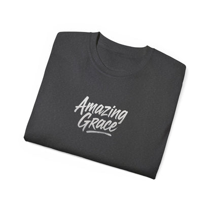Amazing Grace Unisex Cotton Tee - Faith-Inspired, Spiritual Gift, Everyday Wear, Church Events, Inspirational Top