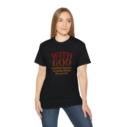 Faith-Inspired Unisex Tee, Inspirational T-Shirt, Spiritual Gift, Bible Verse Apparel, Christian Clothing, Everyday Wear
