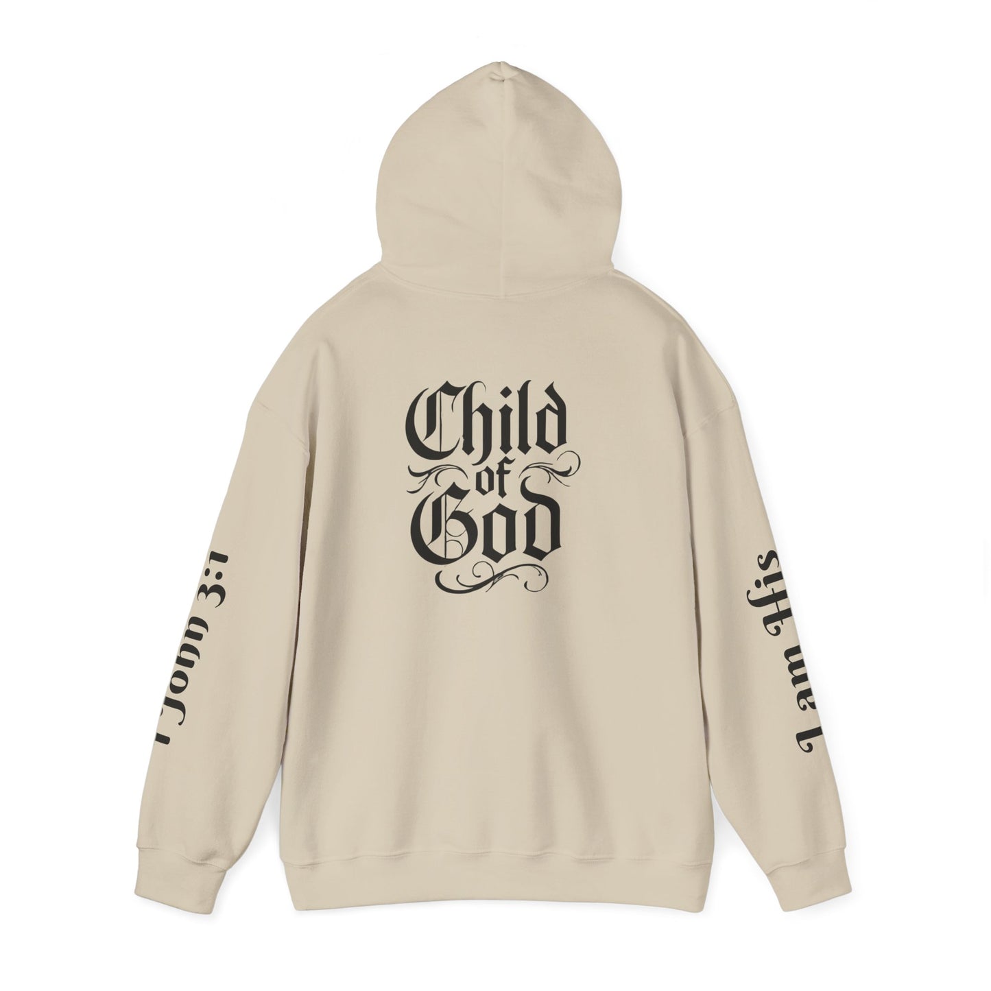 Child of God Hoodie | Unisex Heavy Blend Hooded Sweatshirt for Faith, Spirituality, Gifts, Church, Everyday Wear