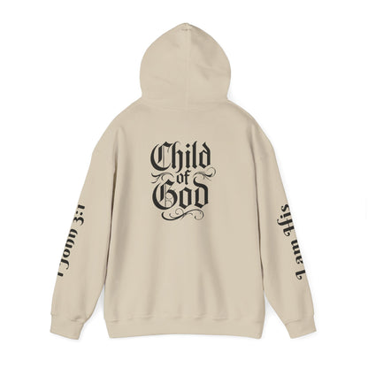 Child of God Hoodie | Unisex Heavy Blend Hooded Sweatshirt for Faith, Spirituality, Gifts, Church, Everyday Wear