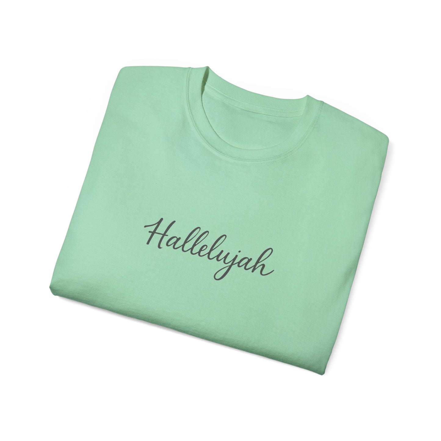 Hallelujah Unisex Ultra Cotton Tee - Casual Graphic Shirt, Faith-Based Apparel, Gifts for Christian Friends, Spring Fashion, [...]
