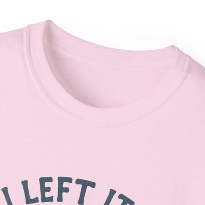 Inspirational Christian T-Shirt, I Left It in the Water Tee, Faith-Based Apparel, Unisex Cotton Top, Gift for Believers, Spiritual Wear