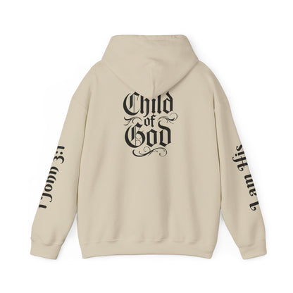 Child of God Hoodie | Unisex Heavy Blend Hooded Sweatshirt for Faith, Spirituality, Gifts, Church, Everyday Wear