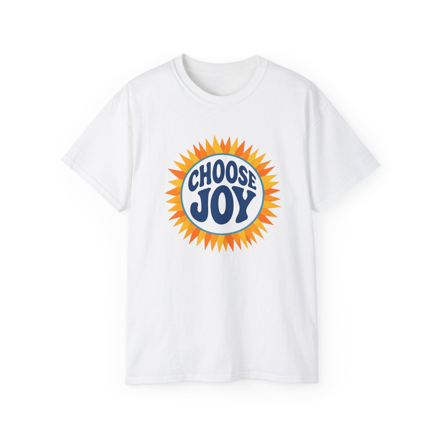 Choose Joy Unisex Ultra Cotton Tee, Positive Vibes Shirt, Motivational Tee, Gift for Friends, Casual Everyday Wear