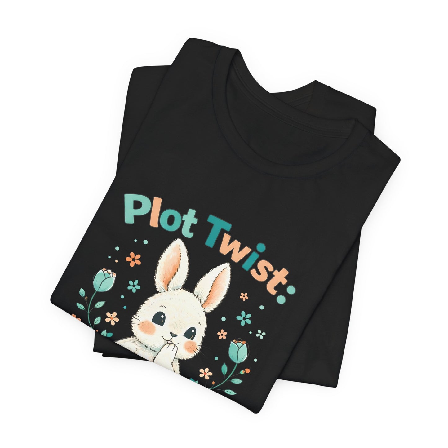 Easter Bunny 'Plot Twist: Jesus Won' Graphic Tee