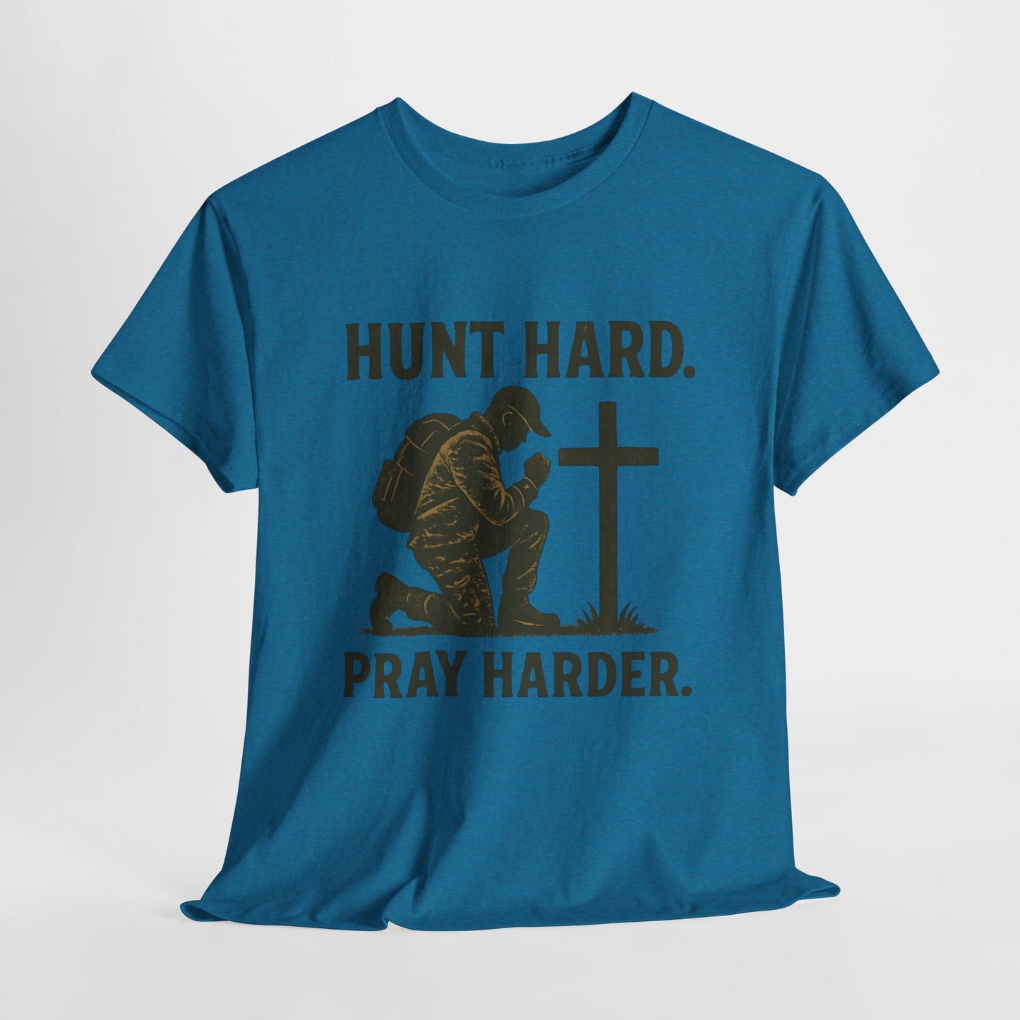 Hunting Inspirational Tee, Unisex Heavy Cotton Shirt, Gift for Hunters, Outdoor Apparel, Motivational T-Shirt