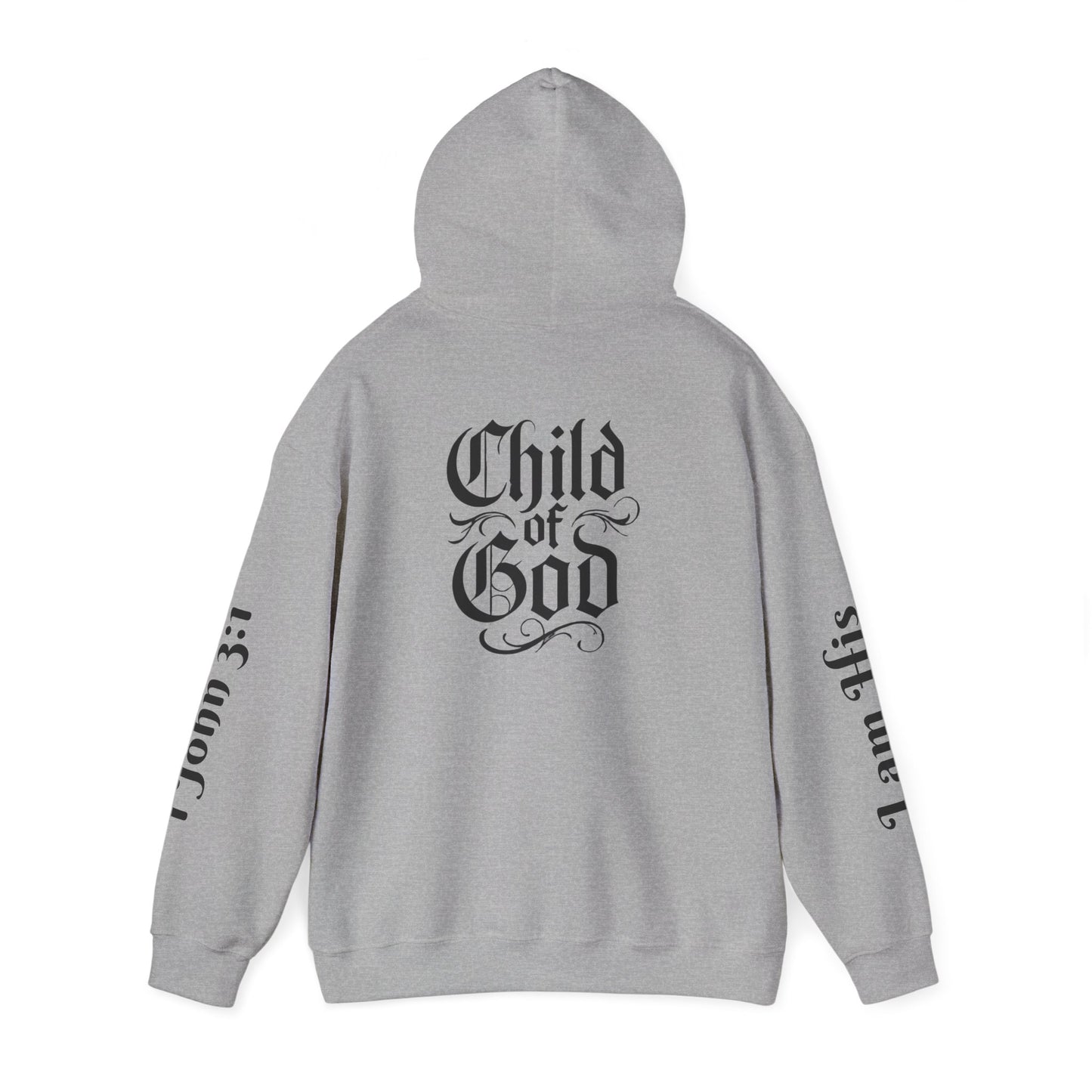 Child of God Hoodie | Unisex Heavy Blend Hooded Sweatshirt for Faith, Spirituality, Gifts, Church, Everyday Wear