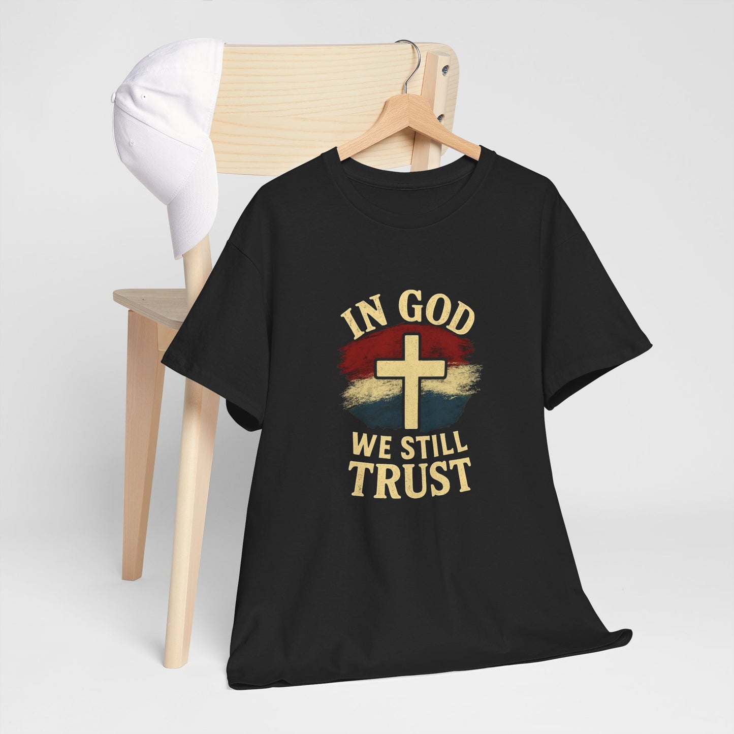 Unisex Heavy Cotton Tee - Faith Inspired T-Shirt, Christian Apparel, Inspirational Gift, Casual Wear, Everyday Use