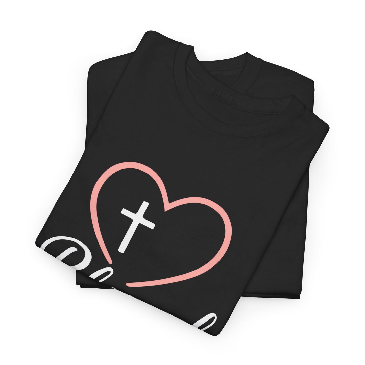 Blessed Unisex Heavy Cotton Tee - Faith T-Shirt, Christian Apparel, Gift for Her, Inspirational Shirt, Everyday Wear