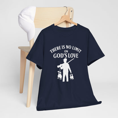 Unisex Heavy Cotton Tee with Inspirational Design - Perfect for Faith, Love, Spirituality, Casual Wear, Gifts