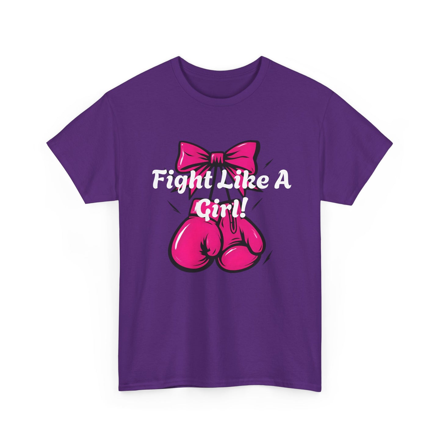 Empowering Fight Like A Girl Tee, Unisex Heavy Cotton Shirt, Fitness Gift, Inspirational Apparel, Strong Women T-Shirt, Breast Cancer [...]