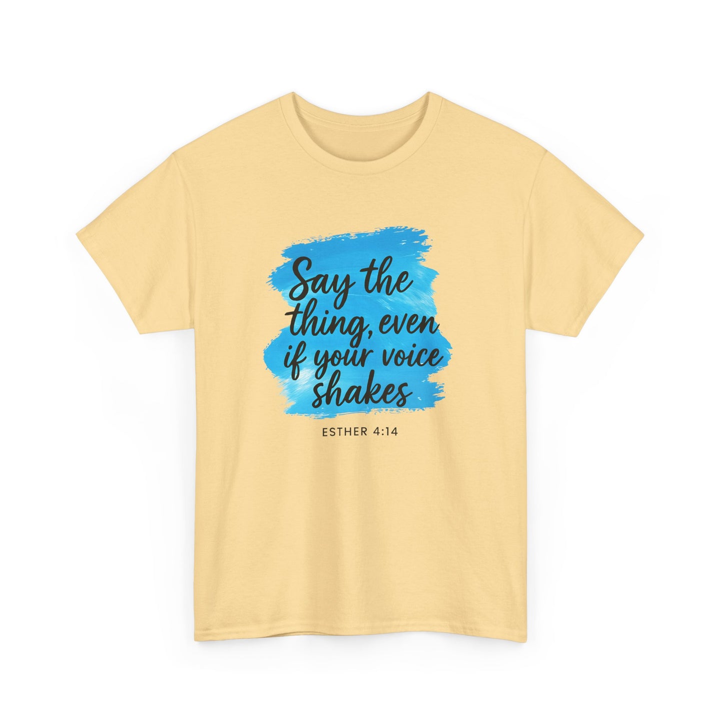 Motivational Quote Tee, Inspirational Cotton Shirt, Unisex Graphic Tee, Voice Empowerment Shirt, Gift for Writers, Encouragement Top