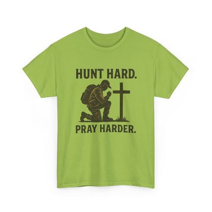 Hunting Inspirational Tee, Unisex Heavy Cotton Shirt, Gift for Hunters, Outdoor Apparel, Motivational T-Shirt