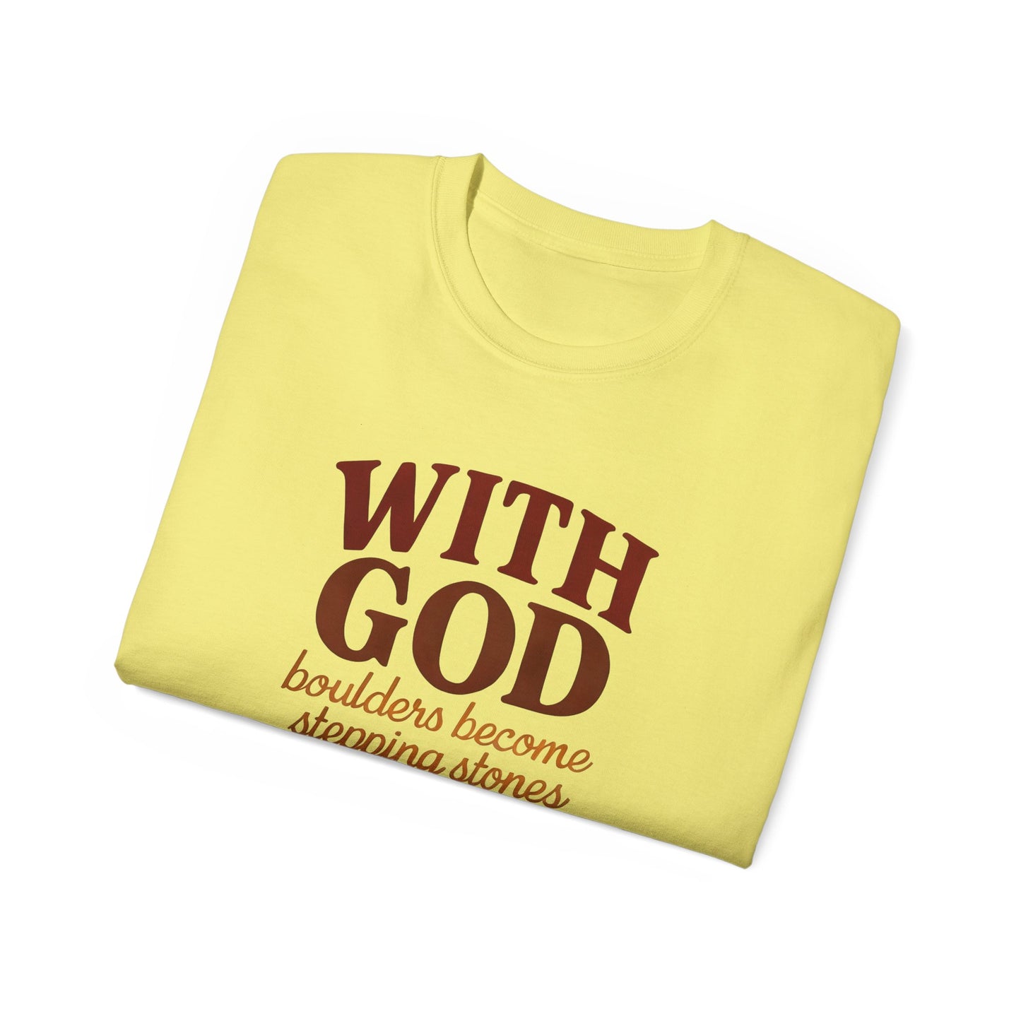 Faith-Inspired Unisex Tee, Inspirational T-Shirt, Spiritual Gift, Bible Verse Apparel, Christian Clothing, Everyday Wear