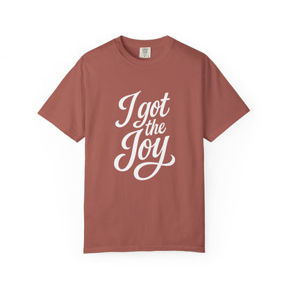 Joyful Unisex Garment-Dyed T-Shirt, Colorful Positive Vibe Tee, Perfect for Casual Wear, Gifts for Friends, Summer Celebrations, [...]