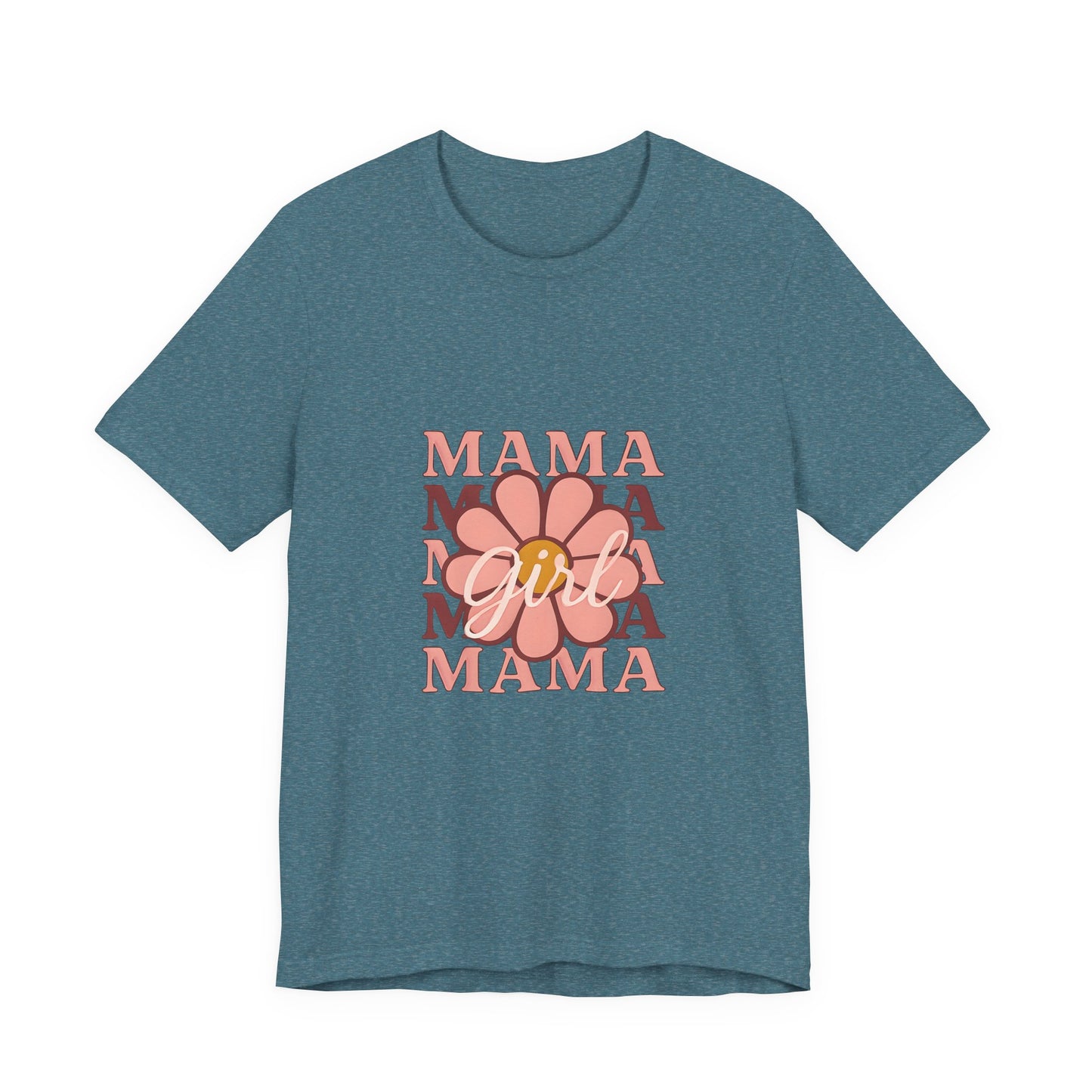 Chic Mama Graphic Tee, Floral Shirt for Moms, Mother's Day Gift, Casual Wear, Trendy Outfit, Birthday Present