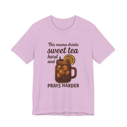 Sweet Tea Mama Tee - Unisex Jersey Short Sleeve T-Shirt, Sweet Tea Lovers Gift, Summer Vibes, Casual Wear, Family Gatherings