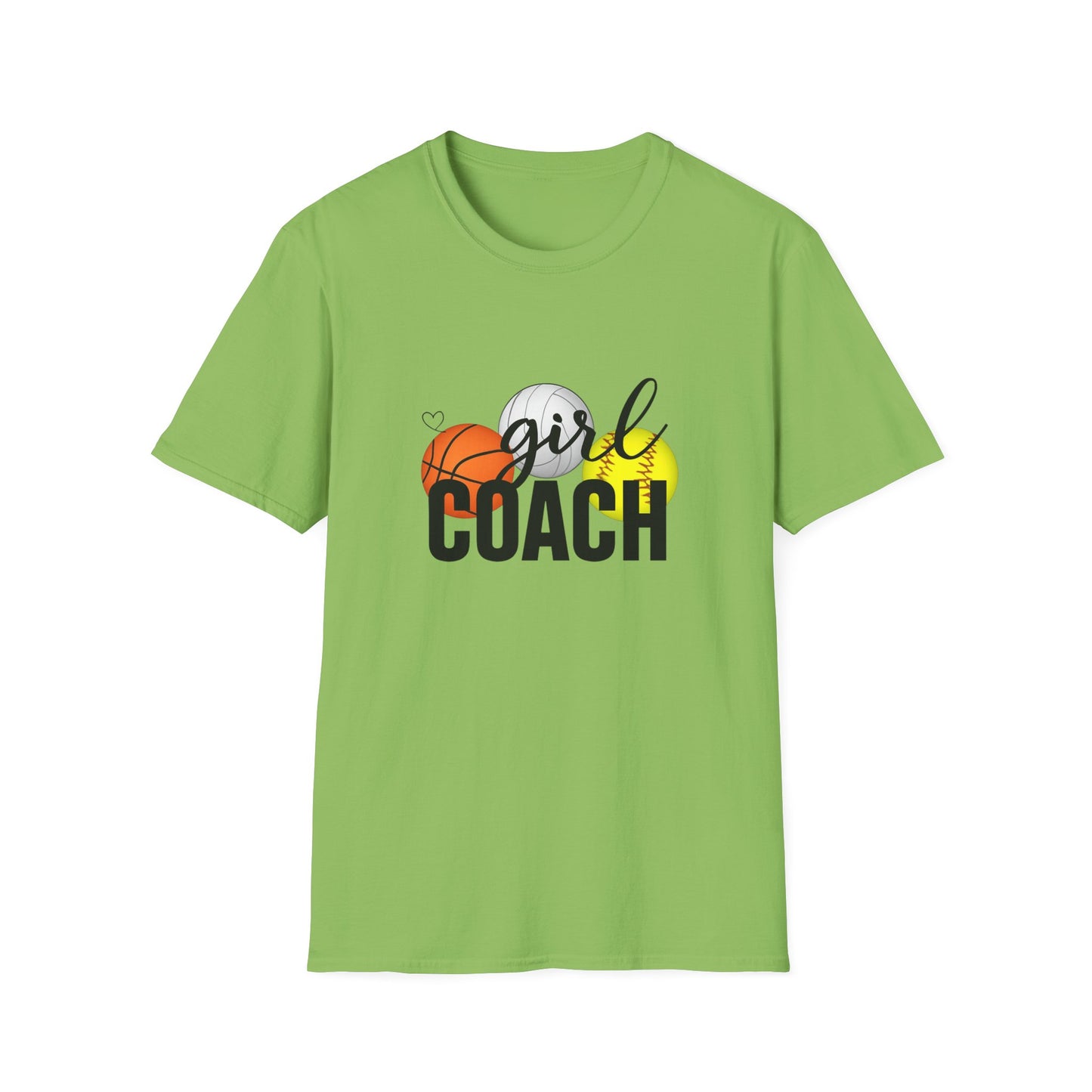 Empowering 'Girl Coach' Unisex T-Shirt | Sports Apparel for Coaches, Gifts for Athletes, Motivational Tees, Fun Team Gear, [...]