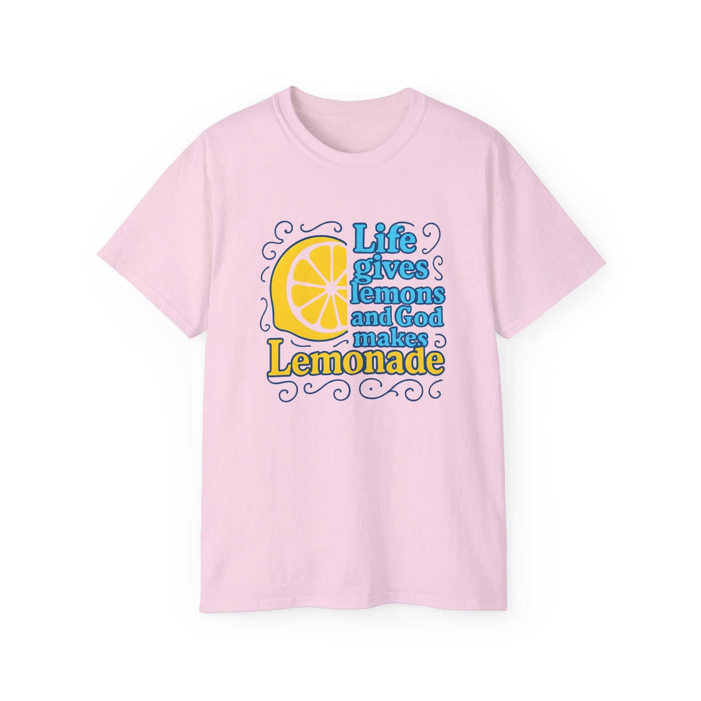 Life Gives Lemons Tee, Positive Quote T-Shirt, Unisex Cotton Shirt, Inspirational Gift, Casual Summer Wear, Lemonade Theme