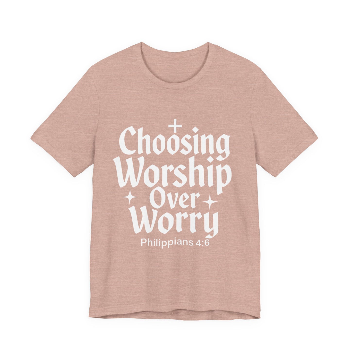 Faith-Inspired Unisex Tee: Choosing Worship Over Worry, Christian Apparel, Inspirational Gift, Spiritual T-Shirt, Everyday Wear, Gift [...]