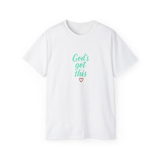 God's Got This Inspirational Tee, Motivational T-Shirt, Faith-Based Apparel, Everyday Casual Wear, Gift for Encouragement
