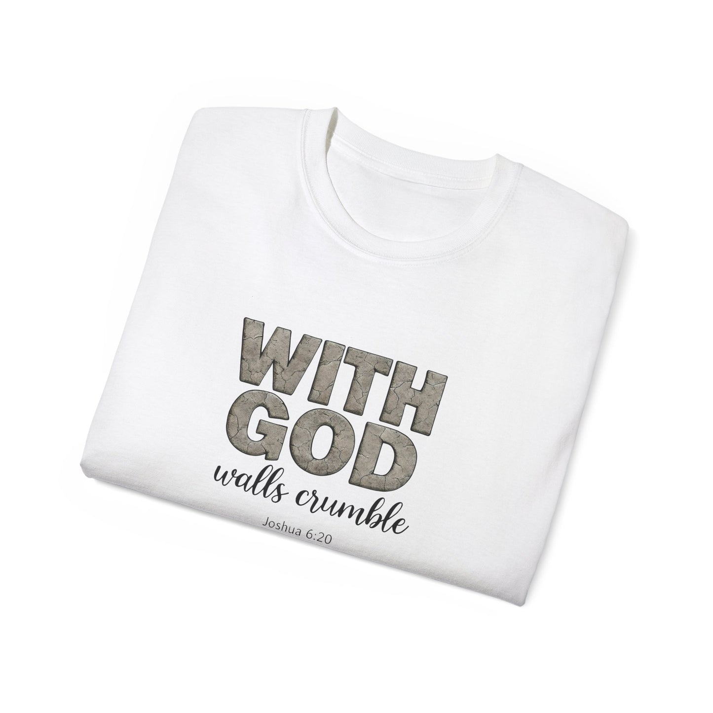 Inspirational Faith T-Shirt, Unisex Cotton Tee, Christian Apparel, Gift for Believers, Religious T-Shirt, Church Outing Shirt