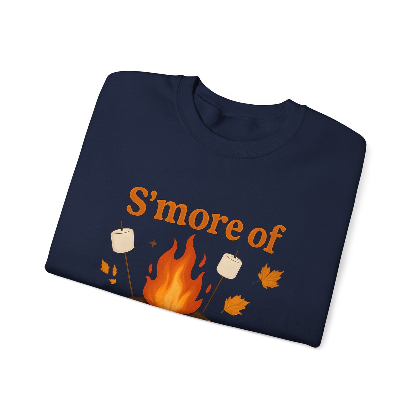Cozy Autumn Crewneck Sweatshirt - S'more of Jesus, Fall Fashion, Religious Gift, Christian Apparel, Harvest Celebration, Thanksgiving
