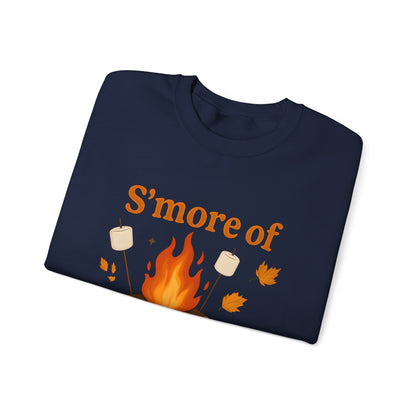 Cozy Autumn Crewneck Sweatshirt - S'more of Jesus, Fall Fashion, Religious Gift, Christian Apparel, Harvest Celebration, Thanksgiving