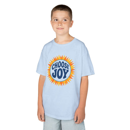 Kids Choose Joy Tee - Fun Cotton Kids T-Shirt, Positive Vibes, Birthday Gift, Youth Apparel, Everyday Wear, Summer Style
