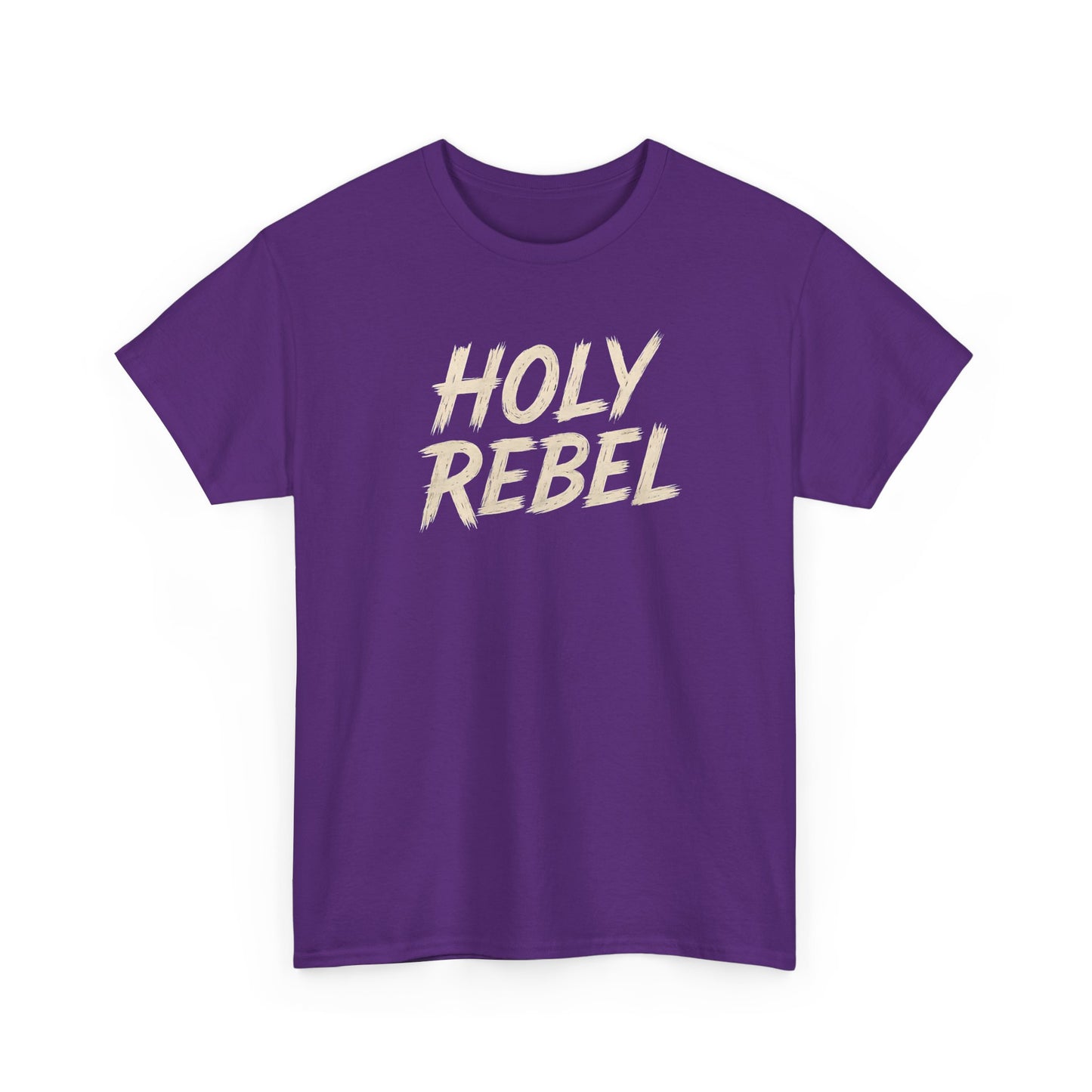 Holy Rebel Unisex Heavy Cotton Tee, Inspirational Christian T-Shirt, Unique Gift for Rebels, Faith-Based Apparel, Motivational Quote [...]