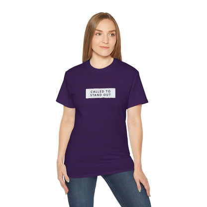 Unisex Motivational Quote Tee: Called to Stand Out - Casual Gift, Trendy Apparel, Everyday Wear, Inspirational T-Shirt, Self-Expression Top