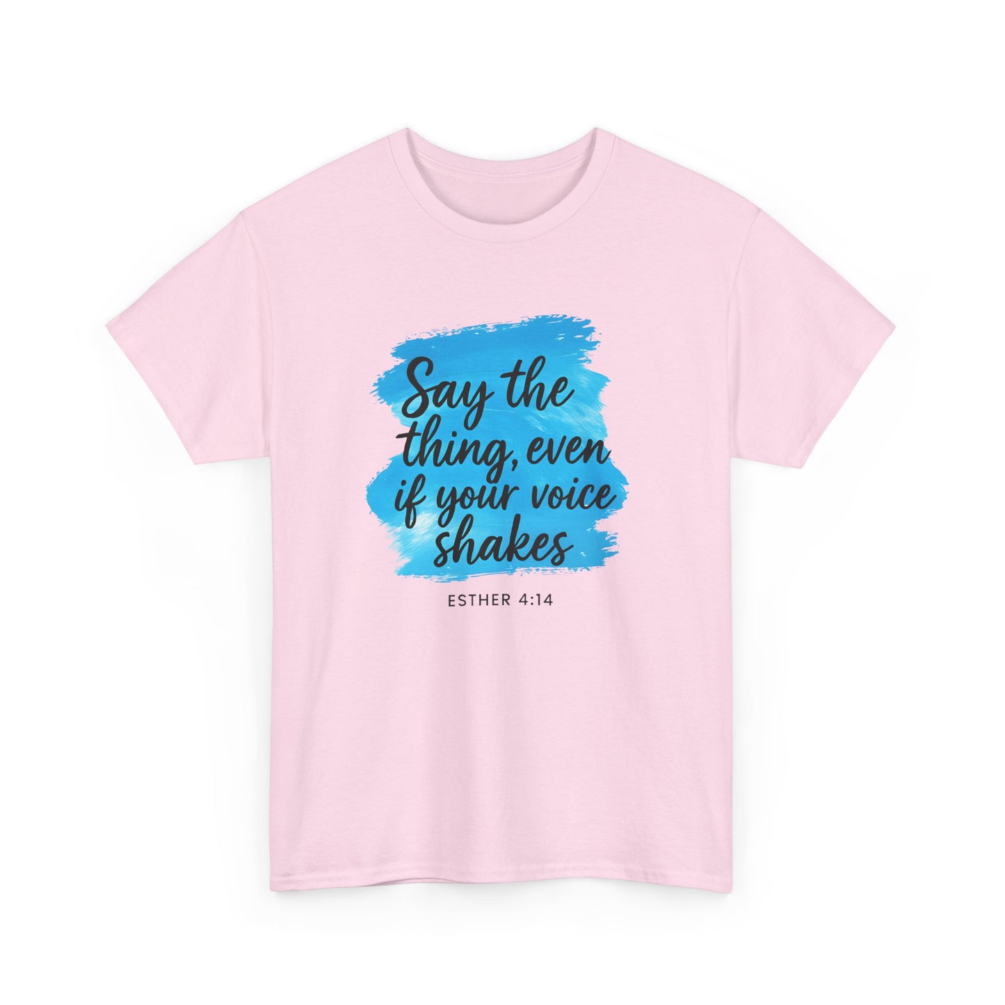 Motivational Quote Tee, Inspirational Cotton Shirt, Unisex Graphic Tee, Voice Empowerment Shirt, Gift for Writers, Encouragement Top