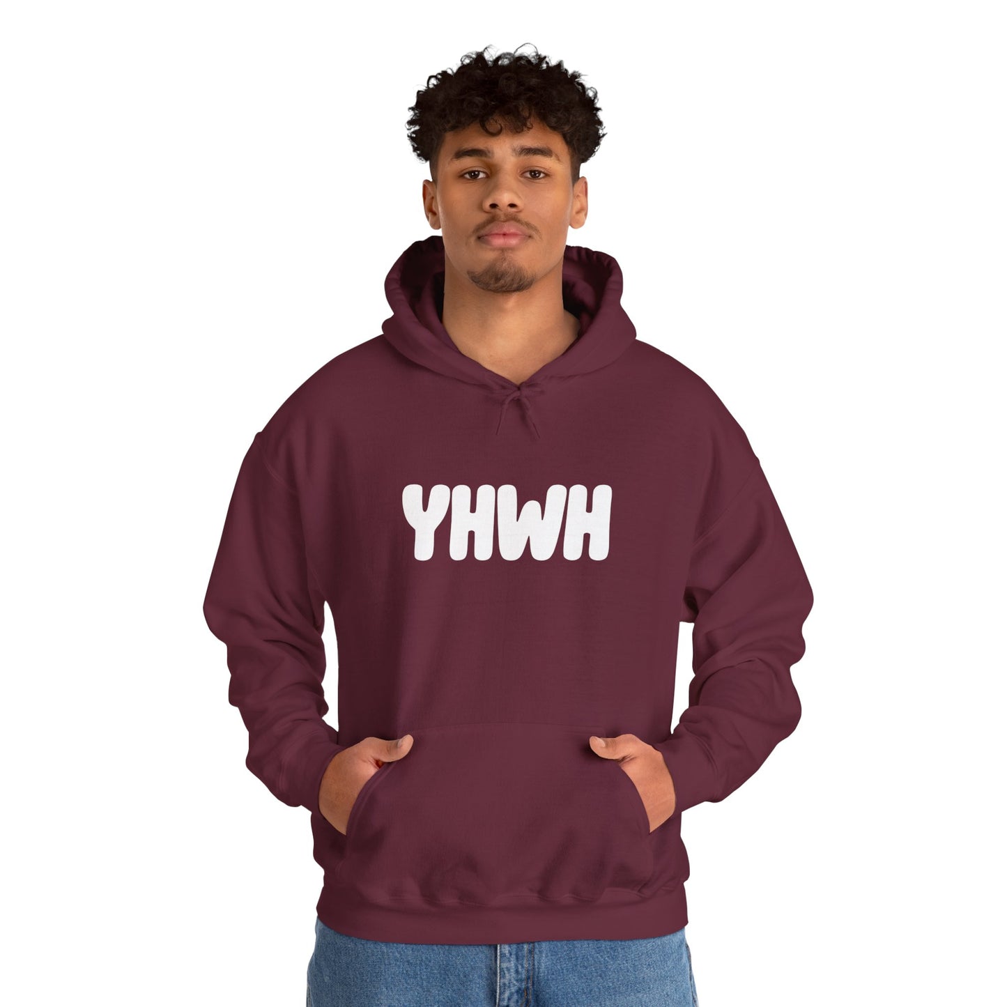 Spiritual Comfort Sweatshirt - YHWH Hoodie, Cozy Unisex Hoodie, Religious Gift, Inspirational Apparel, Faith-Based Fashion