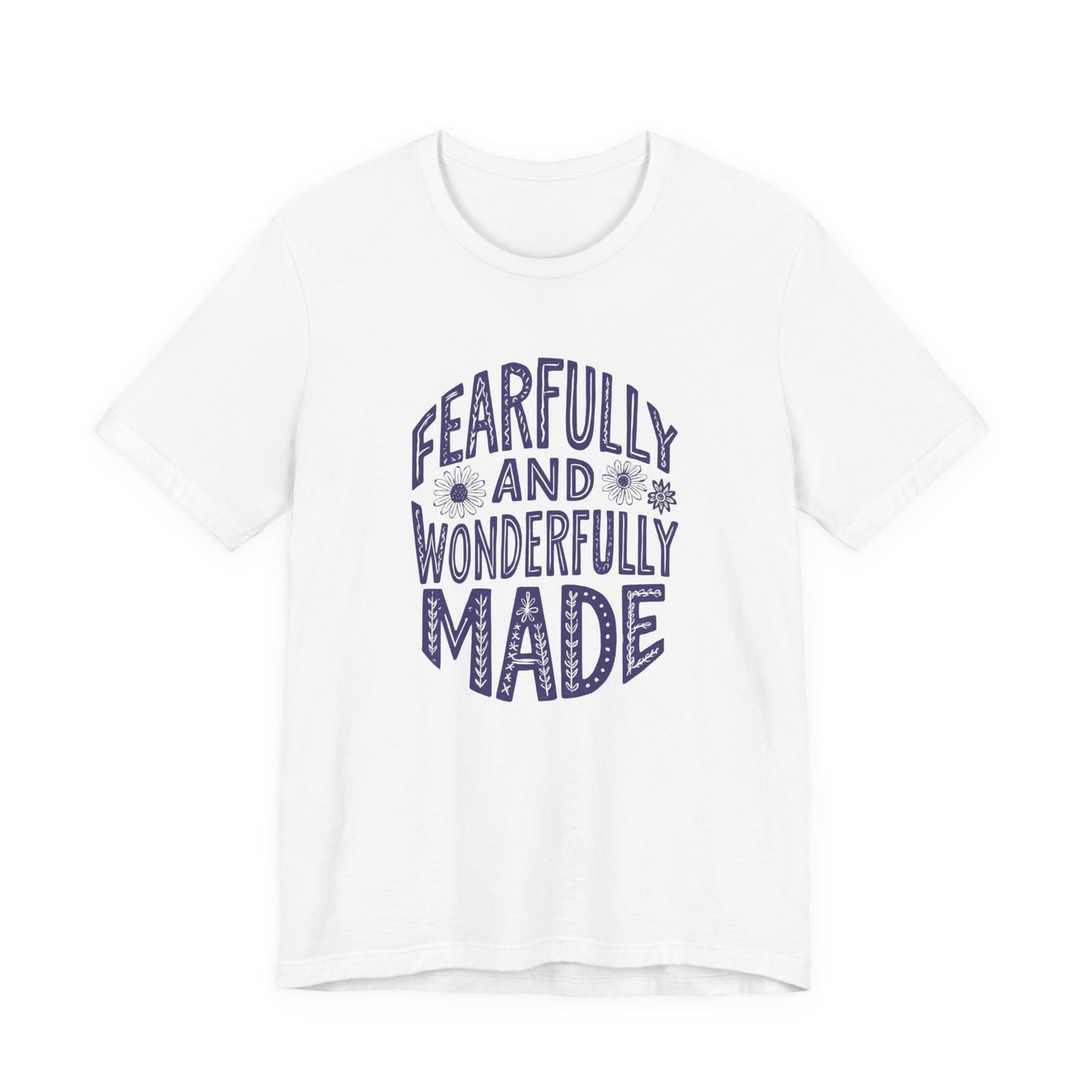 Fearfully and Wonderfully Made T-Shirt | Unisex Inspirational Tee, Faith-Based Apparel, Gift for Encouragement, Everyday Wear, [...]