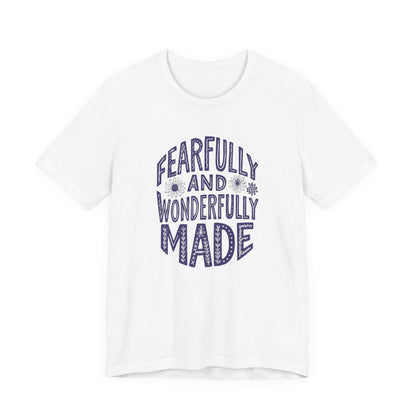 Fearfully and Wonderfully Made T-Shirt | Unisex Inspirational Tee, Faith-Based Apparel, Gift for Encouragement, Everyday Wear, [...]